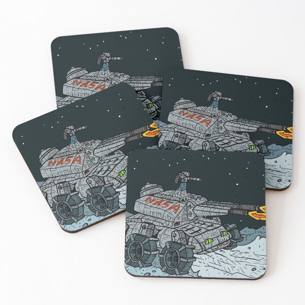 Item preview, tank on the moon. space battle.  designed and sold by JJadx.