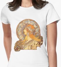 Mucha – Zodiac Women's Fitted T-Shirt