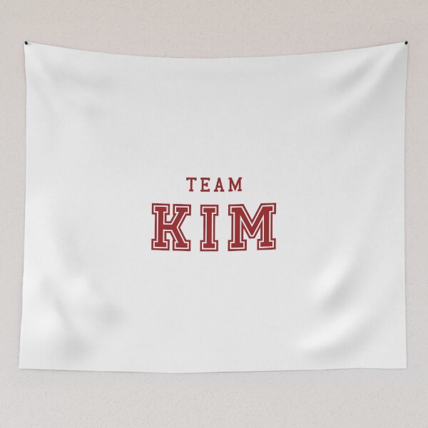 Item preview, Korean Surname - Team Kim - Varsity Burgandy designed and sold by nohstyle.
