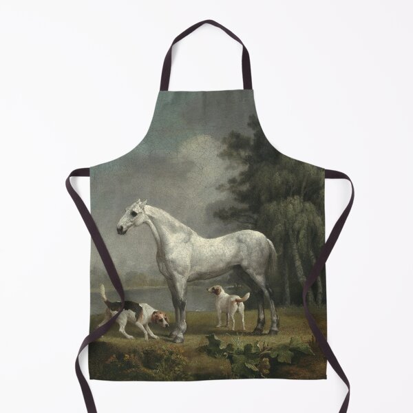 Item preview, George Stubbs - A Dapple Grey Hunter With Two Foxhounds Beside A Lake designed and sold by artcenter.