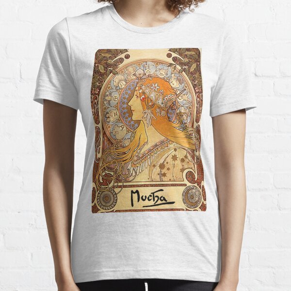 Mucha – Zodiac II Essential T-Shirt