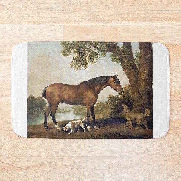 Item preview, George Stubbs - A Bay Hunter, A Springer Spaniel And A Sussex Spaniel, 1782 designed and sold by artcenter.