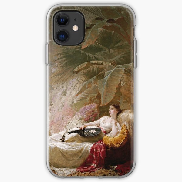 George Elgar Hicks - Portrait Of Adelaide Maria Guinness iPhone Soft Case