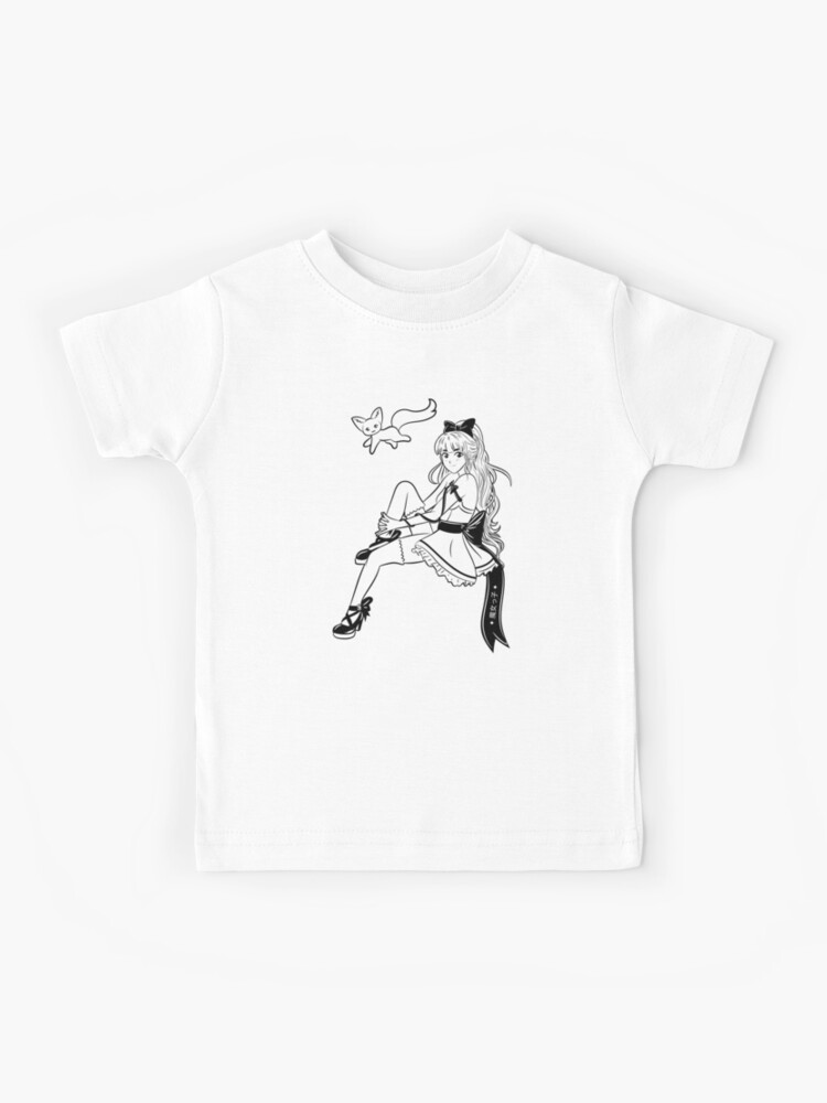 aesthetic preppy anime girl Kids T-Shirt for Sale by