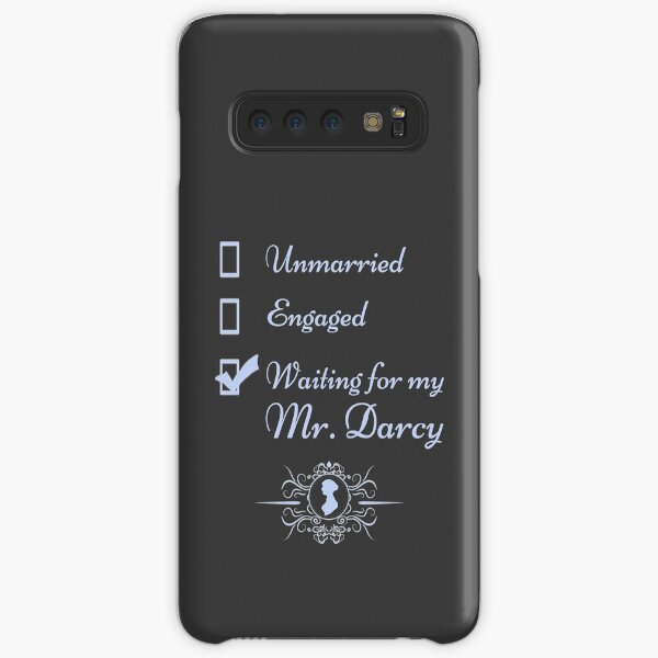 Funny Jane Austen Vintage Book Club Waiting for Mr. Darcy Samsung Galaxy Snap Case