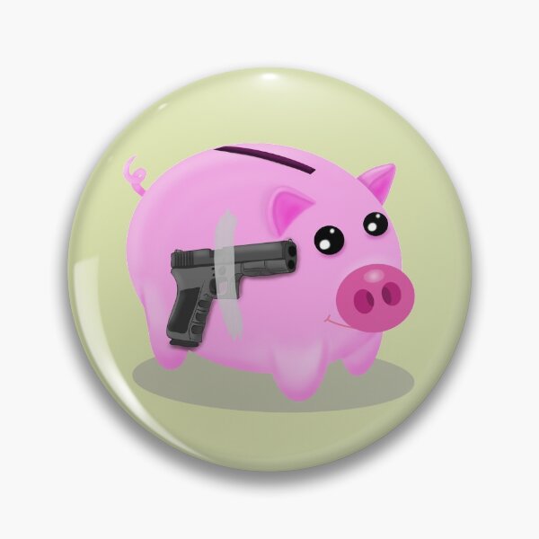 Item preview, Happy Piggybank Thief designed and sold by Andrew Helliwell.
