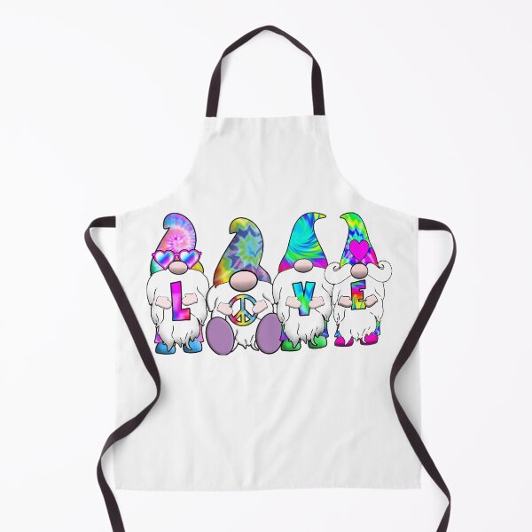 Item preview, Hippie Love Gnomes Tie Dye Hat Retro Peace Groovy designed and sold by funnytshirtemp.