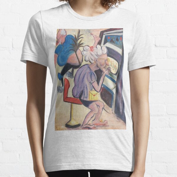Gambling Granny by Suzanne Marie Leclair Essential T-Shirt