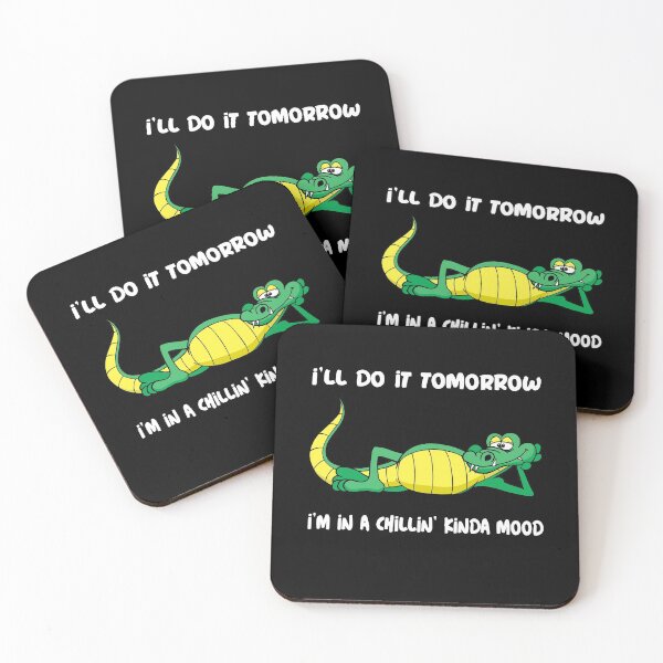 Item preview, Alligator In A Chillin' Kinda Mood designed and sold by MoonsmileProd.