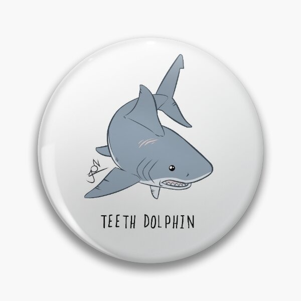 Item preview, Teeth Dolphin - Great White Shark designed and sold by Jonathan Gonzalez-Posada.