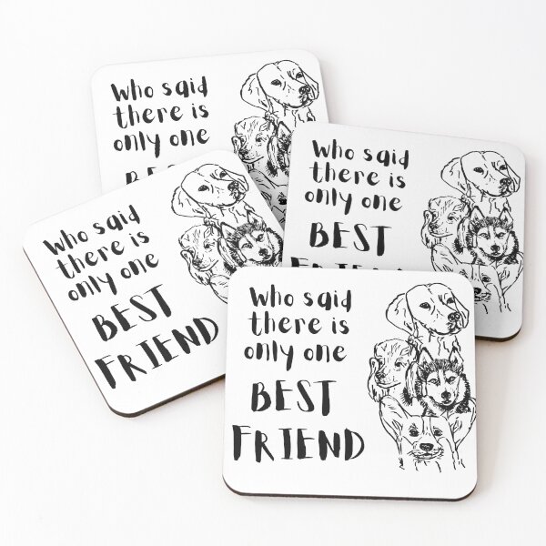 Item preview, Who said there is only one BEST FRIENDS designed and sold by NinaBetterNot.