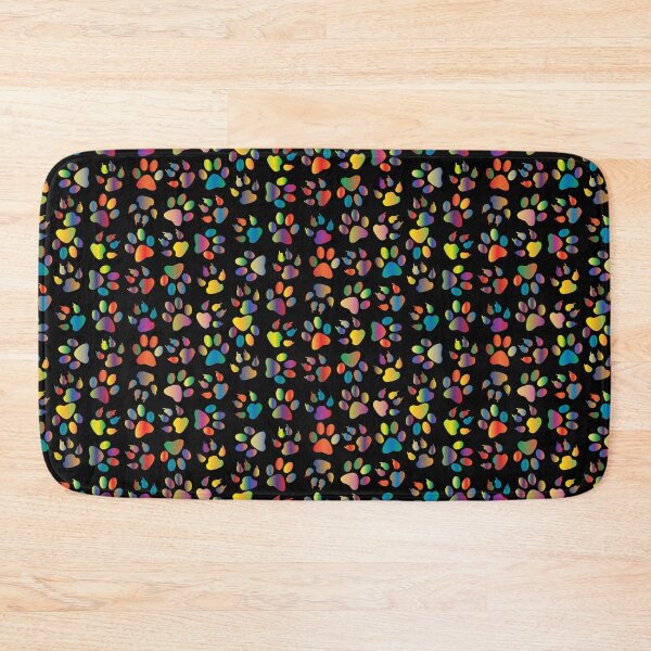 Item preview, Rainbow paw prints designed and sold by LaFranceDesigns.