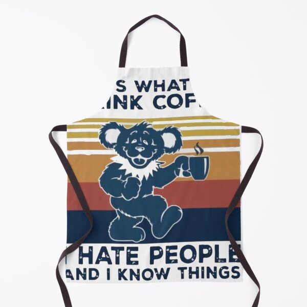 Item preview, That's What I Do I Drink Coffee I Hate People Funny T-Shirt designed and sold by Trendy Shirts.