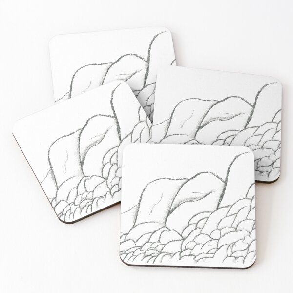 Item preview, Rocky hillside  designed and sold by lion-house.