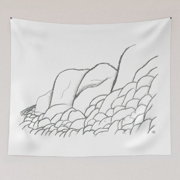 Item preview, Rocky hillside  designed and sold by lion-house.