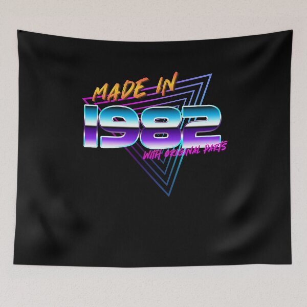 Item preview, made in 1982 • 42nd birthday 80s birth year retro designed and sold by KleverOlivier.