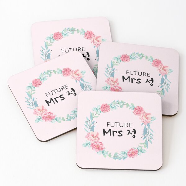 Item preview, Future Mrs Jung (정) - Korean Engagement - Wedding Announcement designed and sold by nohstyle.