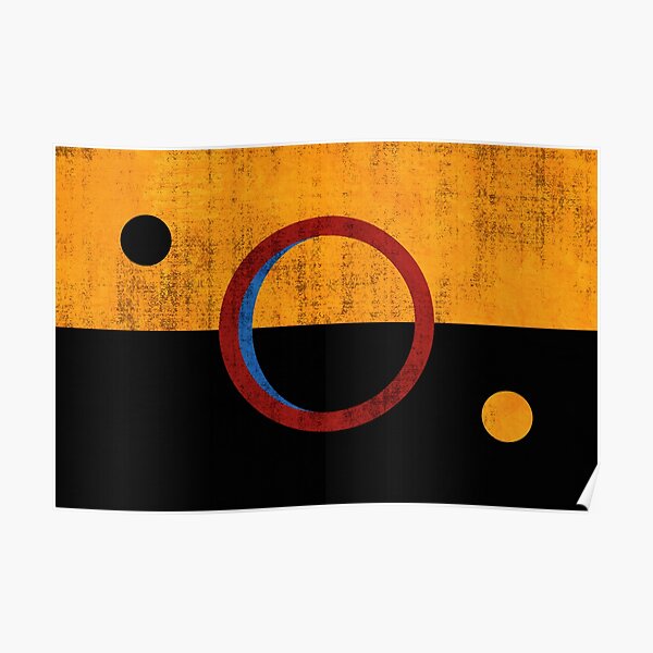 Mars flag, Martian Congressional Republic flag. Poster