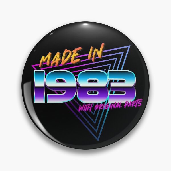 Item preview, made in 1983 • 41st birthday 80s birth year retro designed and sold by KleverOlivier.