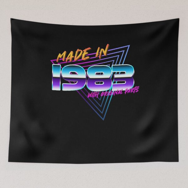 Item preview, made in 1983 • 41st birthday 80s birth year retro designed and sold by KleverOlivier.