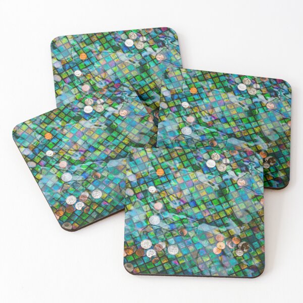 Item preview, Mosaic Glass Tile Coin Fountain designed and sold by srgreen.