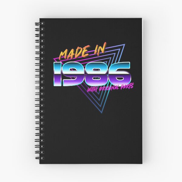 Item preview, made in 1986 • 38th birthday 80s birth year retro designed and sold by KleverOlivier.