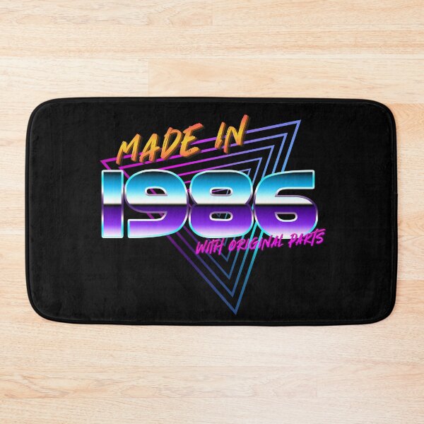 Item preview, made in 1986 • 38th birthday 80s birth year retro designed and sold by KleverOlivier.