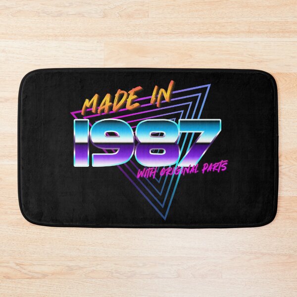 Item preview, made in 1987 • 37th birthday 80s birth year retro designed and sold by KleverOlivier.