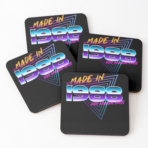 Item preview, made in 1988 • 36th birthday 80s birth year retro designed and sold by KleverOlivier.