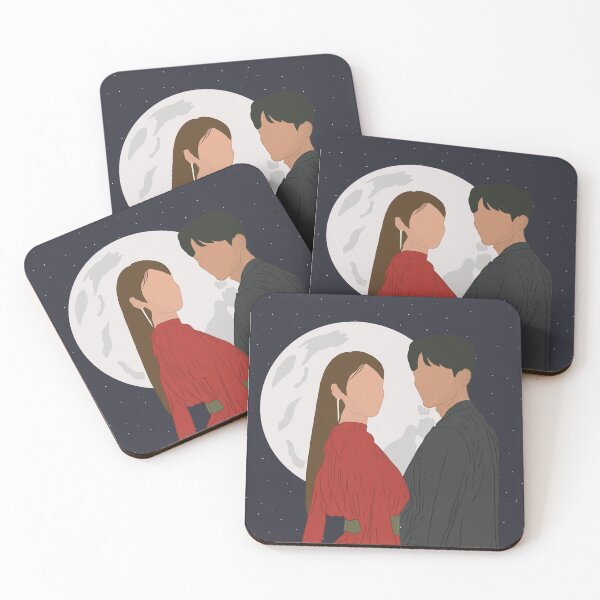 Item preview, IU and Yeo Jin-Goo from Hotel Del Luna (KDRAMA) designed and sold by artbykrisli.