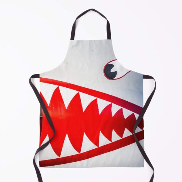 Item preview, Fighter Jet Shark Face designed and sold by srgreen.