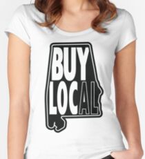 Buy Local Alabama Fitted Scoop T-Shirt