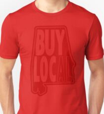 Buy Local Alabama Red Unisex T-Shirt