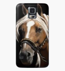 The Palomino - Horse Portrait Painting Case/Skin for Samsung Galaxy