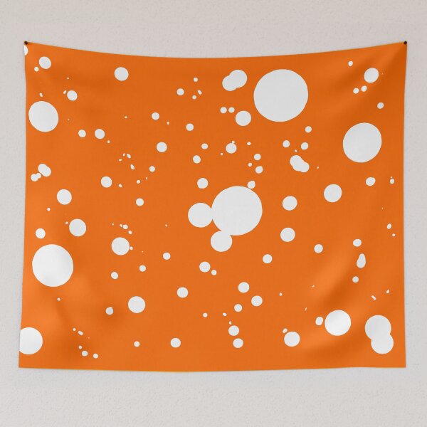 Item preview, White dots -orange designed and sold by Chino20.
