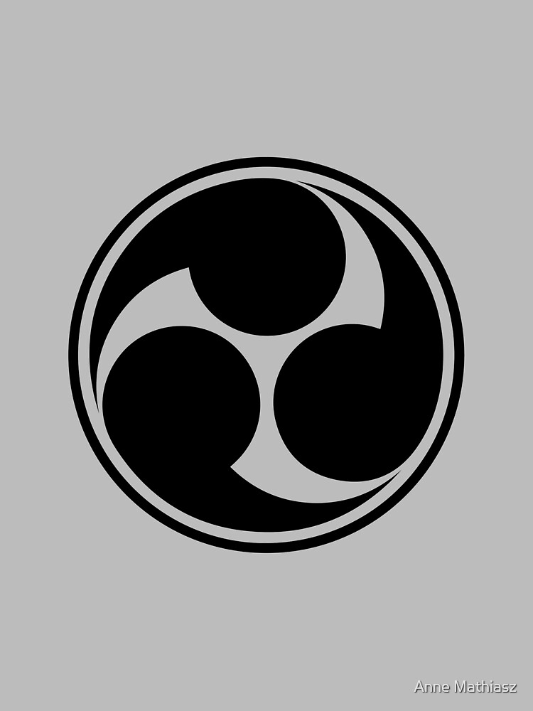 Mitsu Tomoe, Japan, Shinto Trinity Symbol, Triskele by nitty-gritty