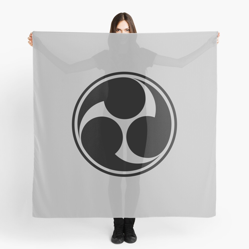 Mitsu Tomoe, Japan, Shinto Trinity Symbol, Triskele Scarf