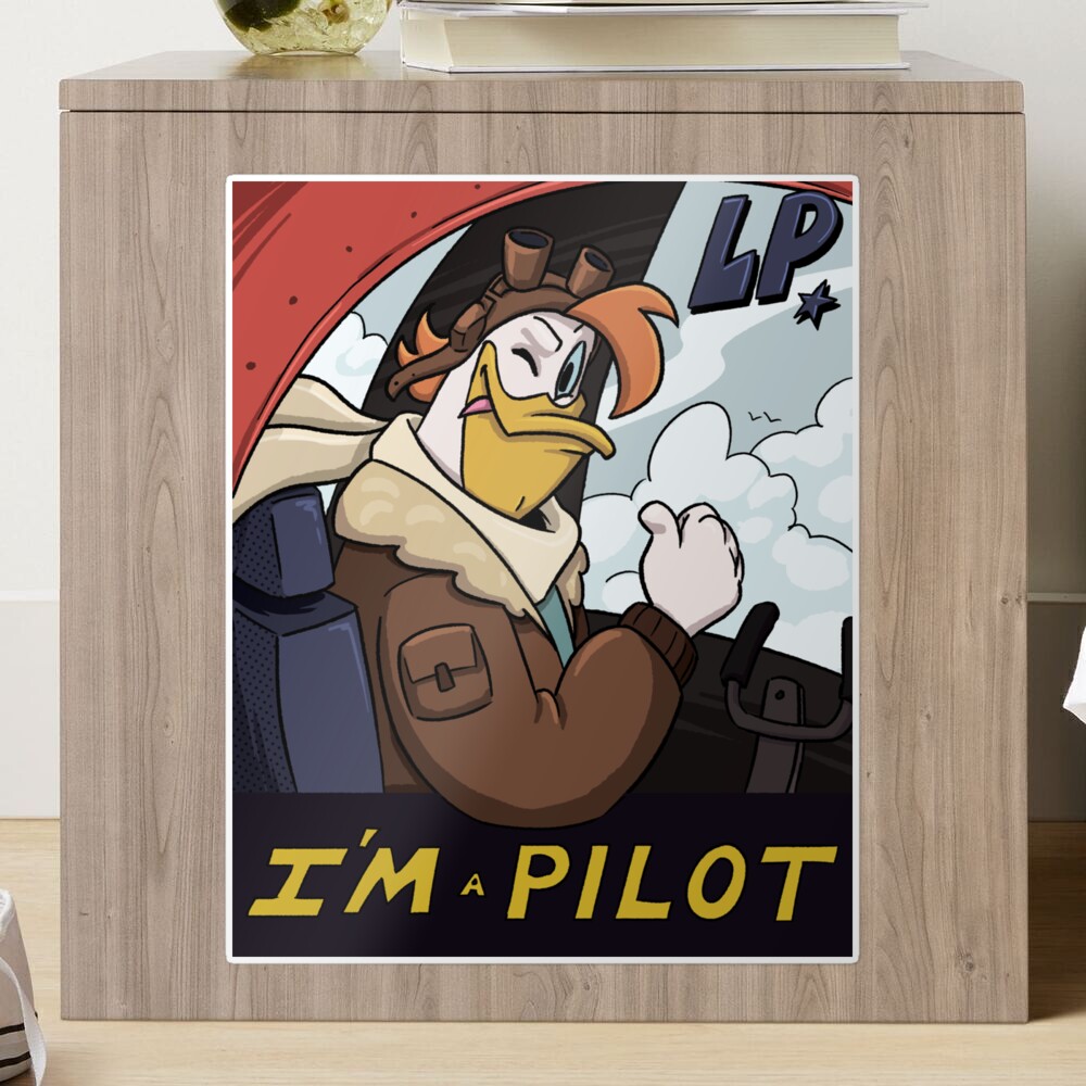 Scrooge Mcduck & Launchpad Mcquack Ducktales Sticker on Glossy Vinyl Have  You Ever Piloted a Sub Before Custom Hand-drawn Art -  Hong Kong