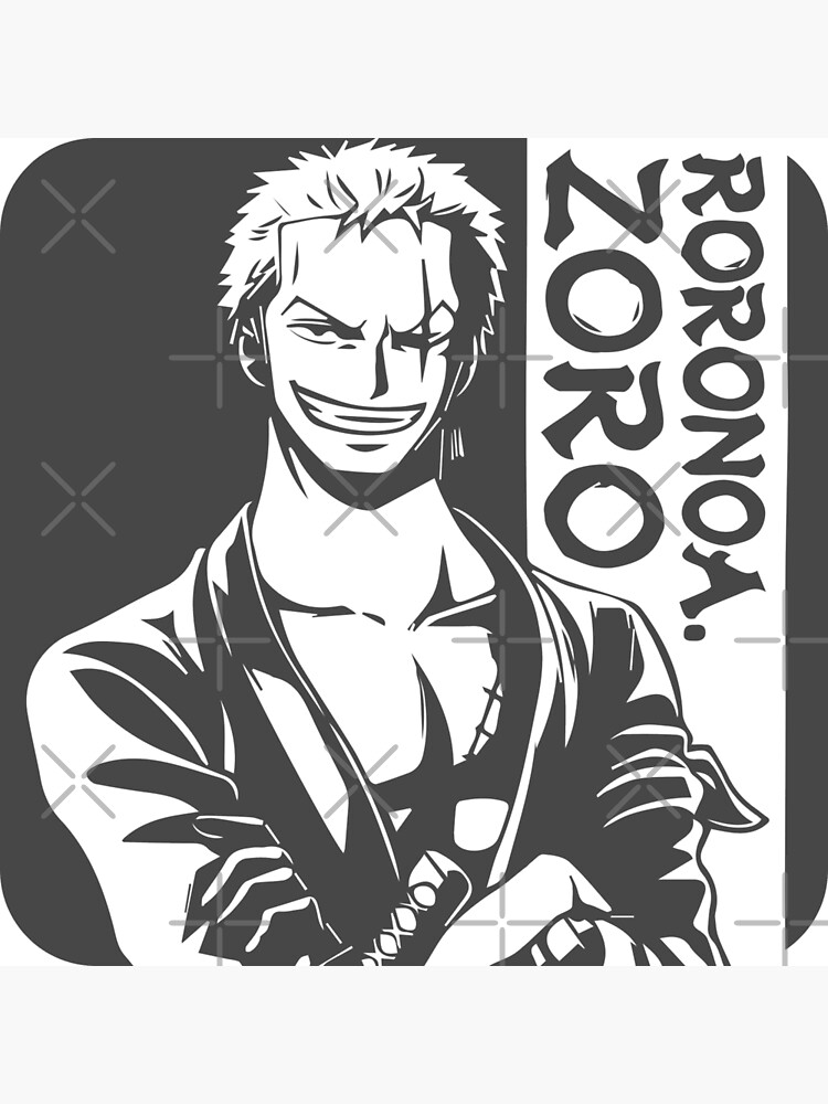 Roronoa Zoro One Piece Art Board Print By Animebrands Redbubble