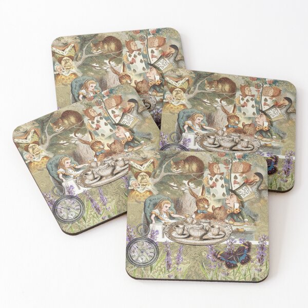 Item preview, Alice in Wonderland Tea Party  designed and sold by antiqueart.