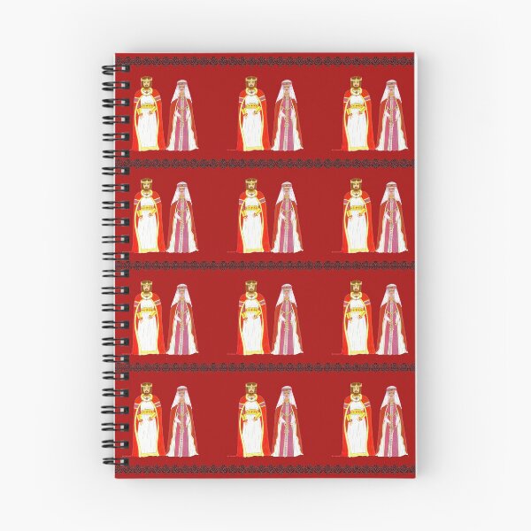 Item preview, King ARTHUR and Queen GUENIÈVRE designed and sold by Catherine Debusne.