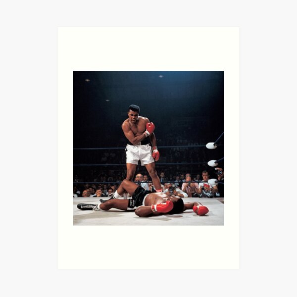 Muhammed Ali Knock Out Art Print