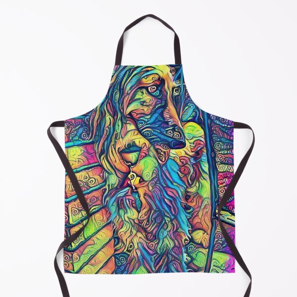Item preview, Afghan Hound at Cafe by Sonya LaFrance designed and sold by LaFranceDesigns.