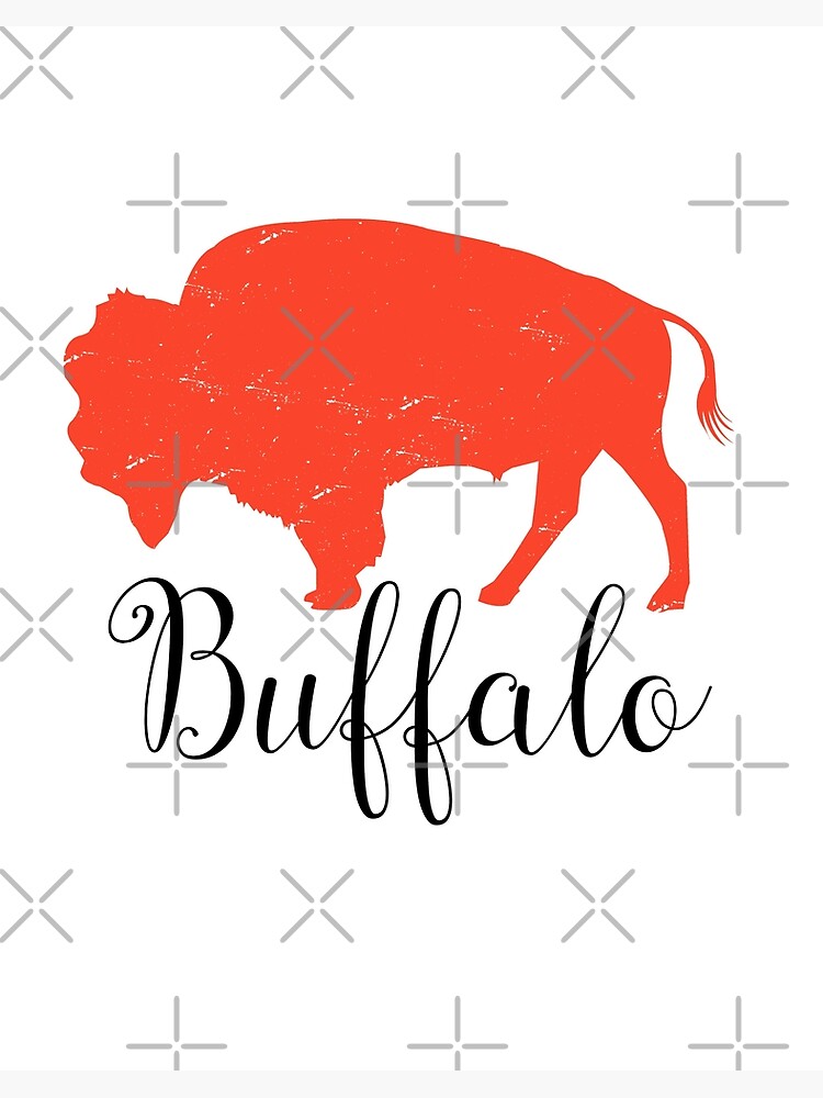 'Bills Mafia 716 Buffalo New York Bflo Wny Blue Red' Sticker