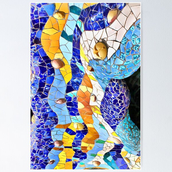 Item preview, Gaudi Barselona mosaic designed and sold by Shevi.