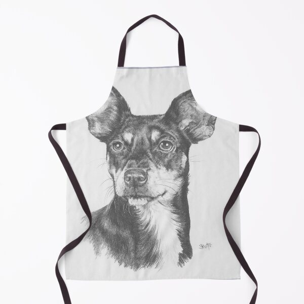 Item preview, Chiweenie Portrait in Graphite designed and sold by BarbBarcikKeith.