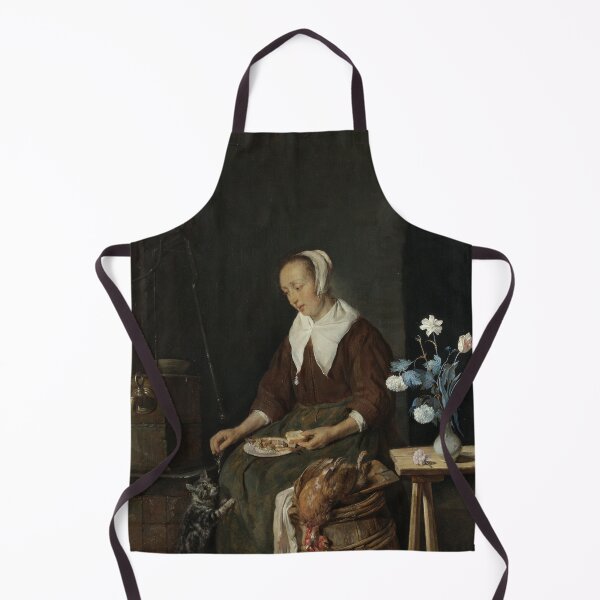 Item preview, Gabriel Metsu - The Cat's Breakfast  1664 designed and sold by artcenter.