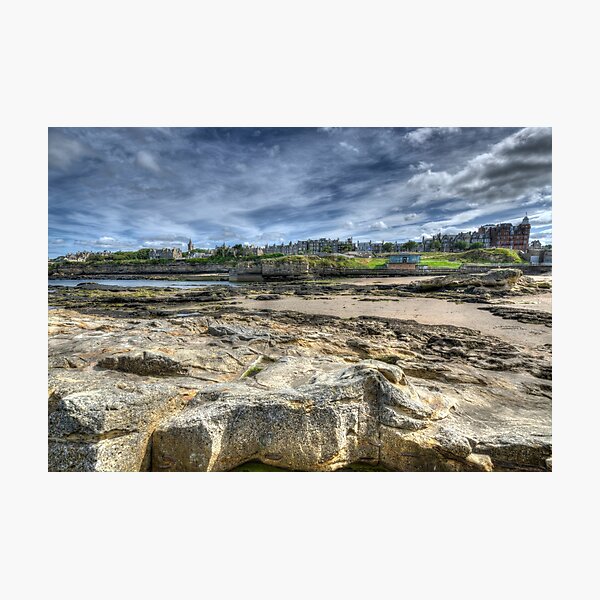 St Andrews Scotland The Scores Photographic Print