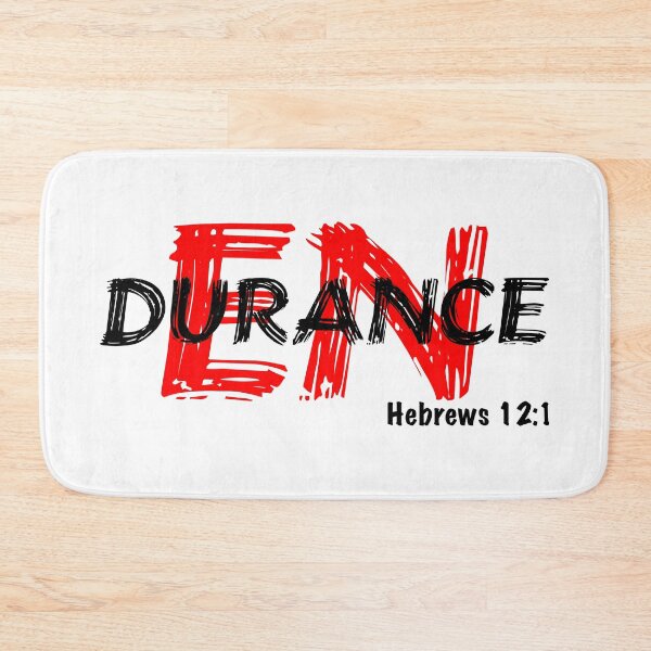 Item preview, Endurance Hebrews 12:1 designed and sold by Solus Christus.