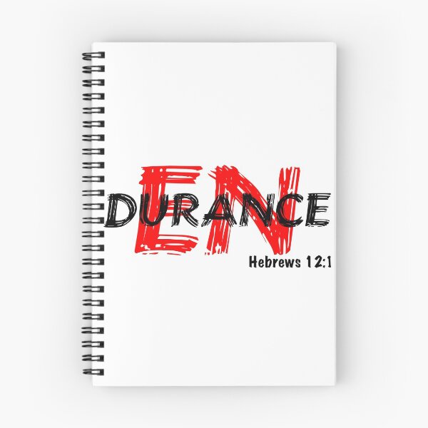 Item preview, Endurance Hebrews 12:1 designed and sold by Solus Christus.